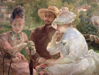 Na tarasie w Sèvres, 1880